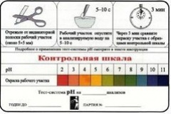 Тест-система для анализа воды "рН"